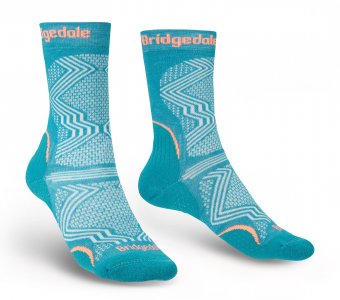 Ультралегкие носки-ботинки T2 COOLMAX Performance — женские , синий Bridgedale