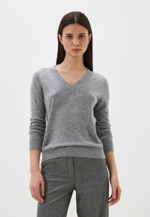 Пуловер Stefanel. Цвет: серый