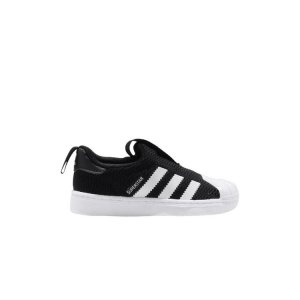 Adidas Superstar 360 Infant Black Baby Sneakers Core-Black Footwear-White EF0892