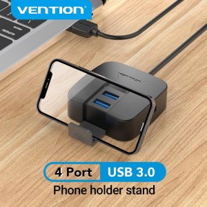 USB HUB Высокоскоростной 4-портовый концентратор 3.0 для ноутбуков Macbook Air OTG USB3.0 15 см 50 1 м Vention