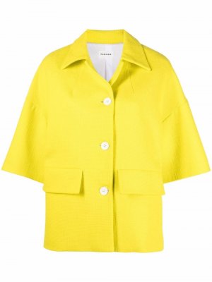 Твидовый пиджак P.A.R.O.S.H.. Цвет: желтый