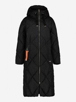 Пальто утепленное женское Horja, Черный Luhta. Цвет: черный