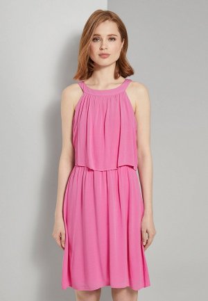 Платье Tom Tailor Denim. Цвет: розовый