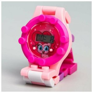 Наручные часы , мультиколор, розовый, розовый Hasbro. Цвет: микс/розовый
