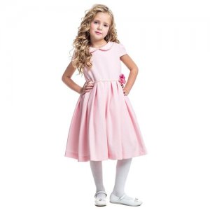 Платье, комплект, размер 7-8/122-128, розовый Cascatto. Цвет: розовый