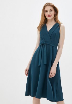 Платье D&M by 1001 dress. Цвет: зеленый