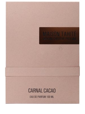 Парфюмерная вода Carnal Cacao MAISON TAHITE