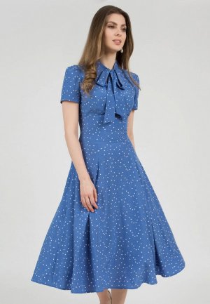 Платье Olivegrey DONALDINA. Цвет: синий