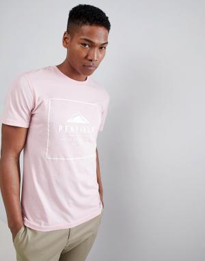 Розовая футболка Alcala Penfield. Цвет: розовый
