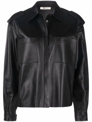 Куртка-рубашка с потайной застежкой Ports 1961. Цвет: черный