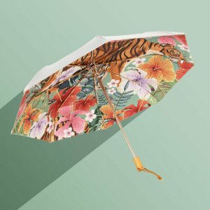 Зонт , мультиколор Белоснежка. Цвет: розовый/разноцветный/зеленый/оранжевый