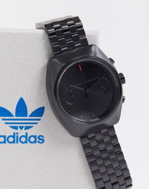 Черные часы-браслет adidas Process chrono M3-Черный Originals