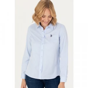Рубашка , размер 40, голубой U.S. POLO ASSN.. Цвет: голубой