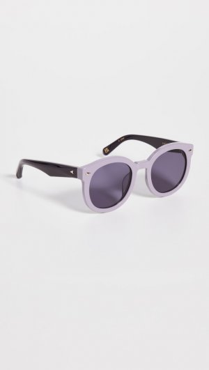 Солнцезащитные очки Super Duper Strength, фиолетовый Karen Walker