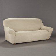 Чехол для дивана и кресла La Redoute Interieurs. Цвет: бежевый песочный,серо-коричневый каштан