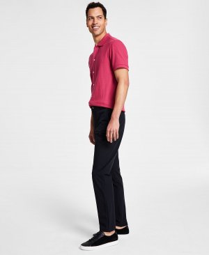 Мужские классические брюки slim fit tech solid performance , черный Calvin Klein