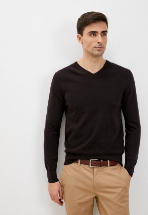 Пуловер William De Faye. Цвет: коричневый