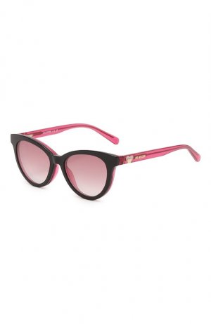 Солнцезащитные очки Moschino. Цвет: розовый