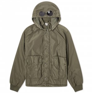 Куртка Chrome-R Goggle Bomber, цвет Olive Night C.P. Company