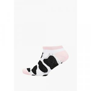 Носки, размер 35-39, белый, черный Big Bang Socks. Цвет: белый/черный