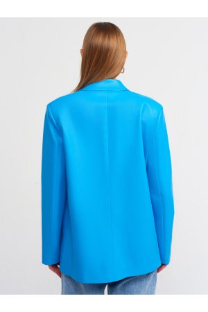 Куртка - Синий Классический крой Dilvin
