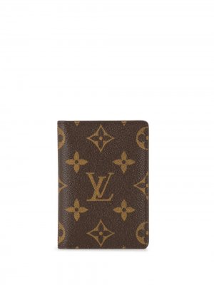 Обложка для паспорта 2008-го года Louis Vuitton. Цвет: коричневый