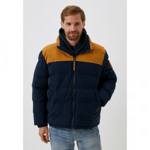 Куртка , размер 3XL, синий, оранжевый Timberland. Цвет: синий/оранжевый/мультиколор