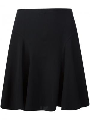 Расклешенная юбка Maiyet. Цвет: чёрный
