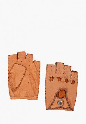 Перчатки Esmee. Цвет: коричневый