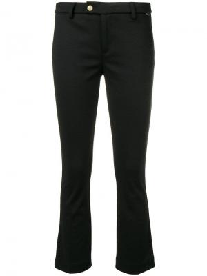 Укороченные расклешенные брюки Liu Jo. Цвет: черный