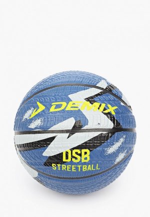 Мяч баскетбольный Demix. Цвет: синий