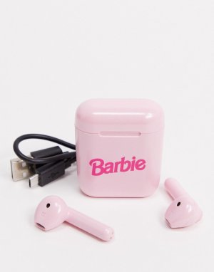 Розовые беспроводные наушники с сенсорным управлением и чехлом Barbie-Розовый Skinnydip