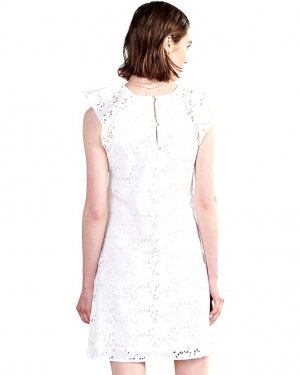 Платье Kaia Eyelet Dress - White, белый Hatley