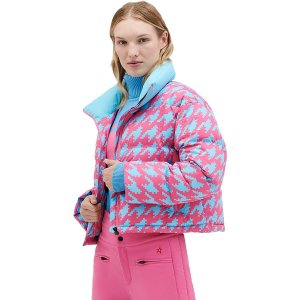 Куртка nevada duvet ii , цвет houndstooth/cyan/azelea pink Perfect Moment