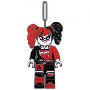 Lego 51754 Бирка для багажа Batman Movie Harley Quinn. Цвет: красный