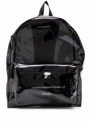 Рюкзак с надписью UNDERCOVER. Цвет: черный
