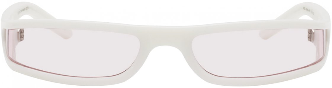 Белые противотуманные очки Rick Owens