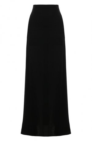 Шелковая юбка Isabel Benenato. Цвет: чёрный