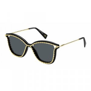 Солнцезащитные очки MARC 160/S 807 IR, черный JACOBS. Цвет: черный