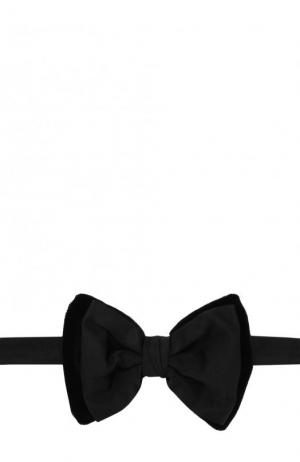 Шелковый галстук-бабочка Dsquared2. Цвет: чёрный