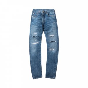 Джинсы For Levis Strawberry Fields 501, цвет Washed Blue Kith