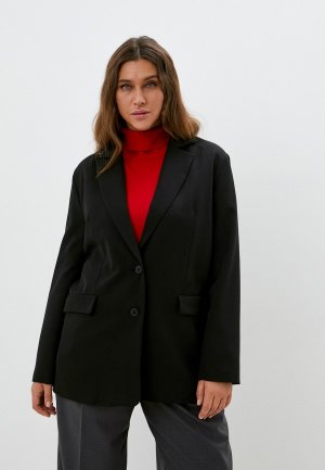 Пиджак TrendyAngel. Цвет: черный
