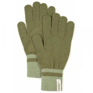 Перчатки , размер M, зеленый PUMA. Цвет: зеленый