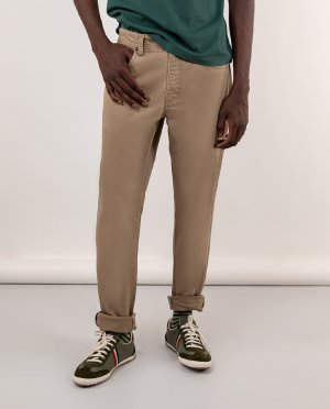 Обычные мужские брюки с пятью карманами бежевого цвета , бежевый El Ganso. Цвет: бежевый