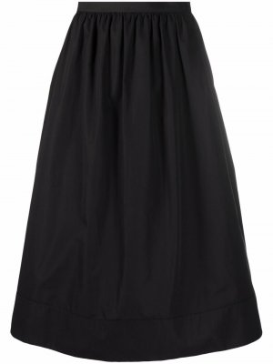 High-waisted pleated full skirt Rochas. Цвет: черный