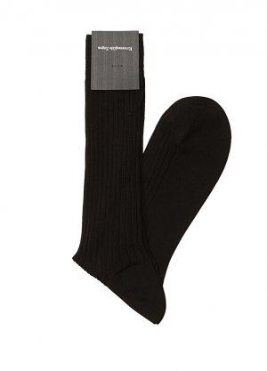 Черные мужские носки Zegna