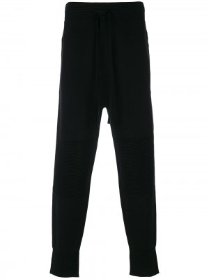 Спортивные штаны с молнией сбоку Helmut Lang. Цвет: черный