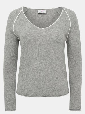 Пуловеры DEHA. Цвет: серый