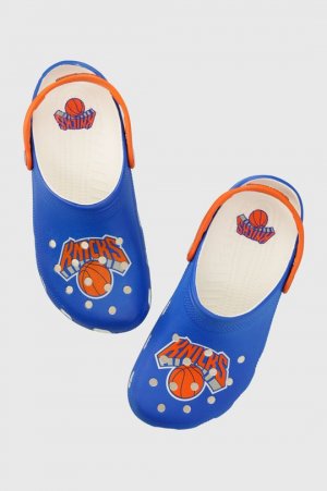 Классические шлепанцы NBA CO York Knicks , синий Crocs