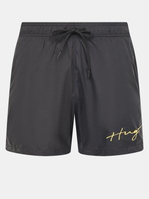 Плавательные шорты HUGO. Цвет: черный